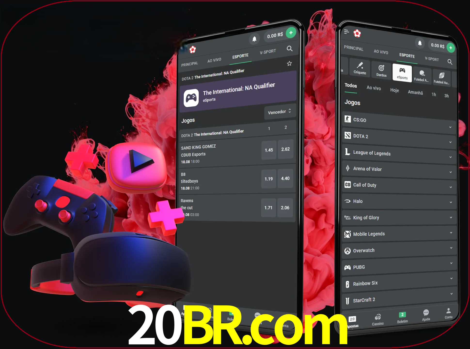Para ter a aplicação móvel 20br no seu smartphone, basta descarregar o ficheiro apk e seguir as instruções.