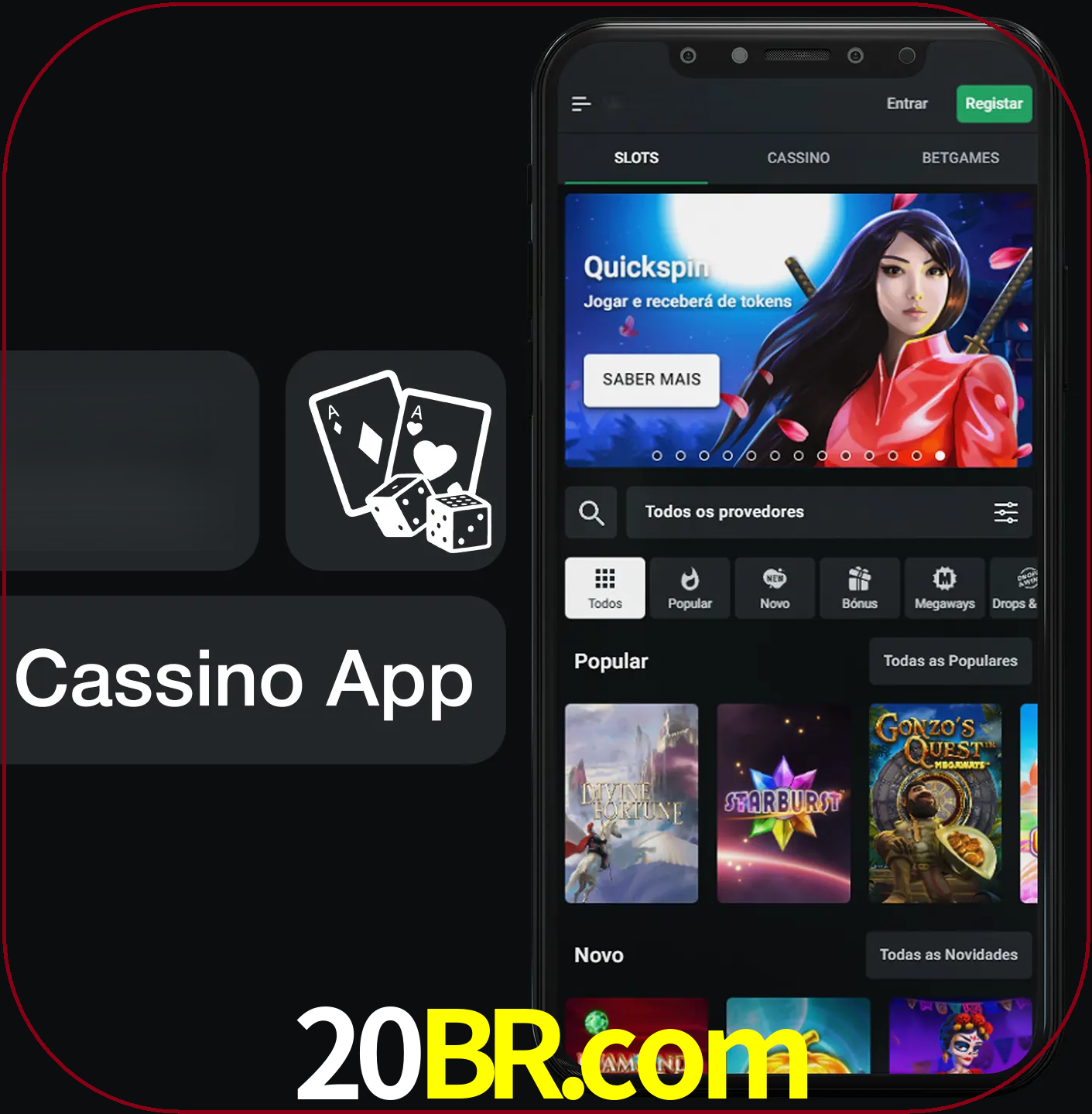 Jogue jogos de cassino e ganhe.